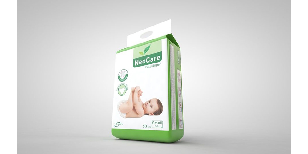 NeoCare Diaper 50 pcs (Small, 3-6 Kg)